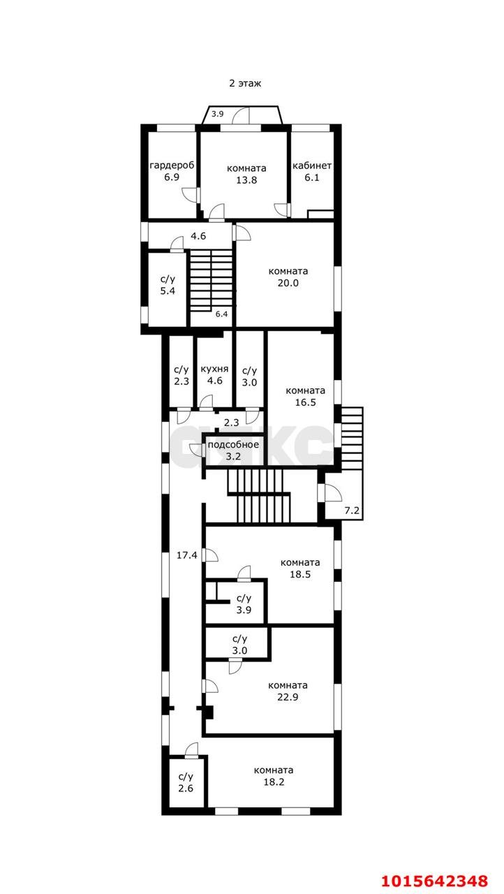 Фото №18: Дом 579 м² + 5.93 сот. - Краснодар, Славянский, пр-д 3-й Линии, 12