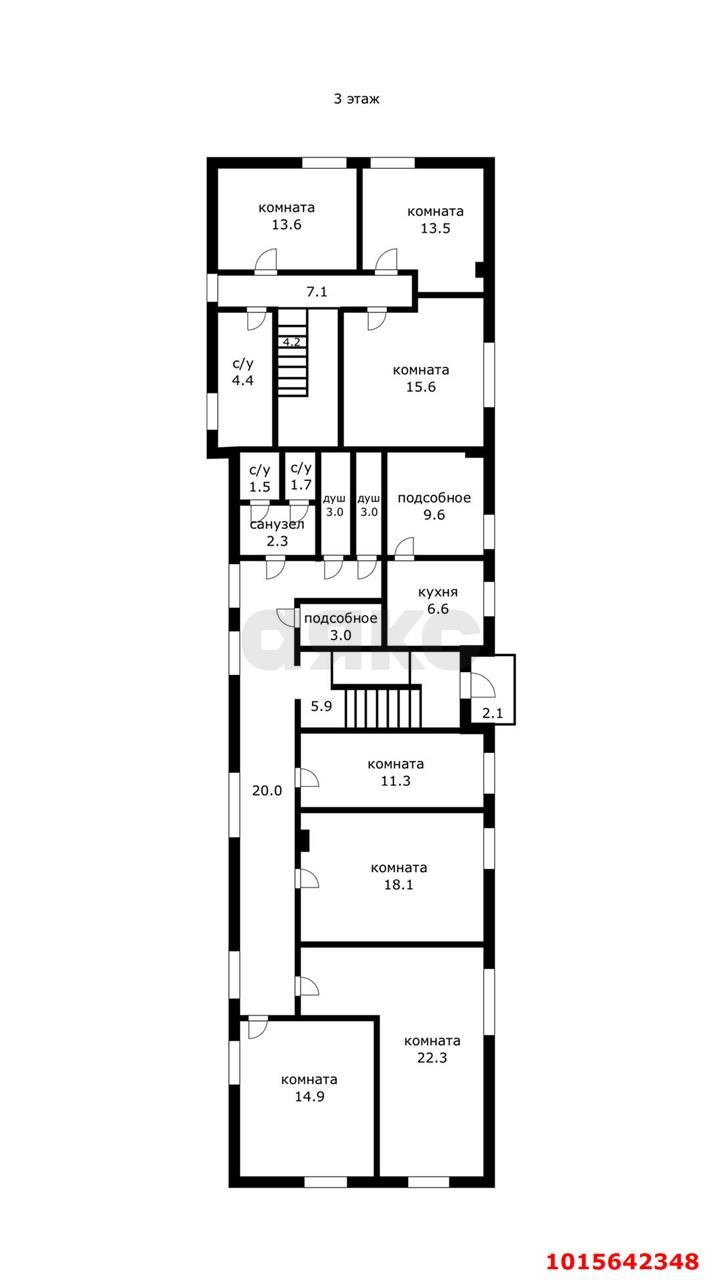 Фото №19: Дом 579 м² + 5.93 сот. - Краснодар, Славянский, пр-д 3-й Линии, 12