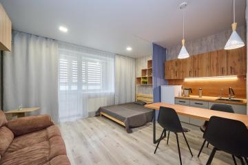 Фото №1: Студия 35 м² - Знаменский, мкр. Родные Просторы, ул. Природная, 10Б