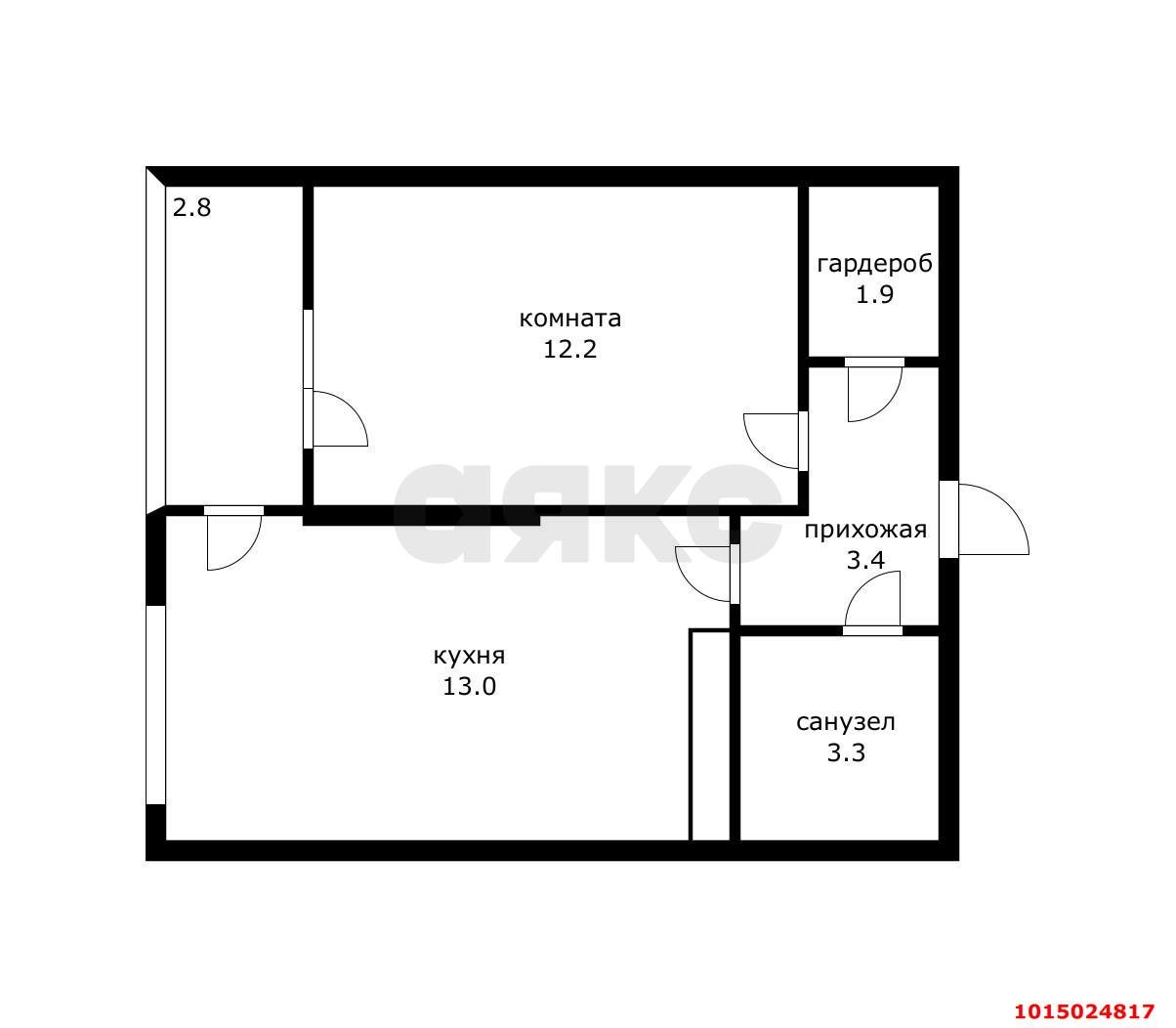 Фото №7: 1-комнатная квартира 36 м² - Краснодар, Прикубанский внутригородской округ, мкр. жилой комплекс Самолёт-4, ул. Константина Гондаря, 103к1