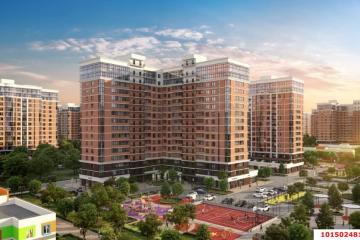 Фото №4: 1-комнатная квартира 36 м² - Краснодар, мкр. жилой комплекс Самолёт-5, ул. Ивана Беличенко, 103