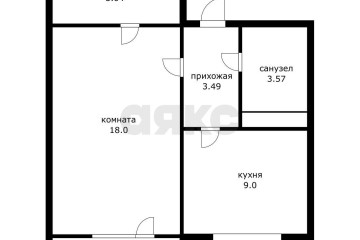 Фото №4: 1-комнатная квартира 42 м² - Краснодар, мкр. Славянский, ул. Заполярная, 35к7