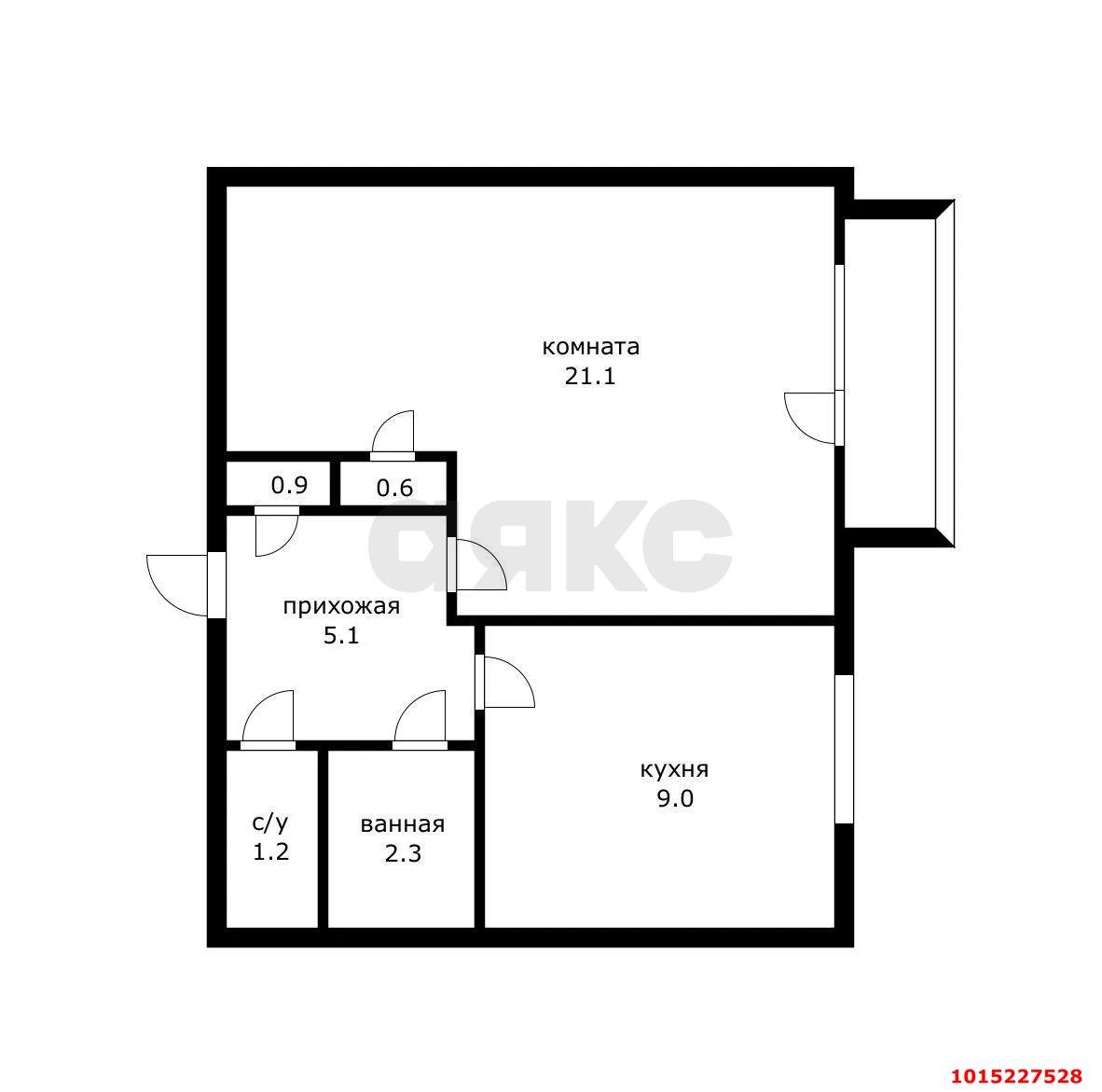 Фото №12: 1-комнатная квартира 0 м² - Краснодар, Центральный внутригородской округ, мкр. Центральный, ул. Леваневского, 8