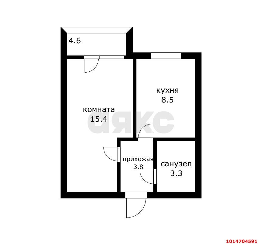 Фото №13: 1-комнатная квартира 35 м² - Энем, ул. Молодёжная, 40