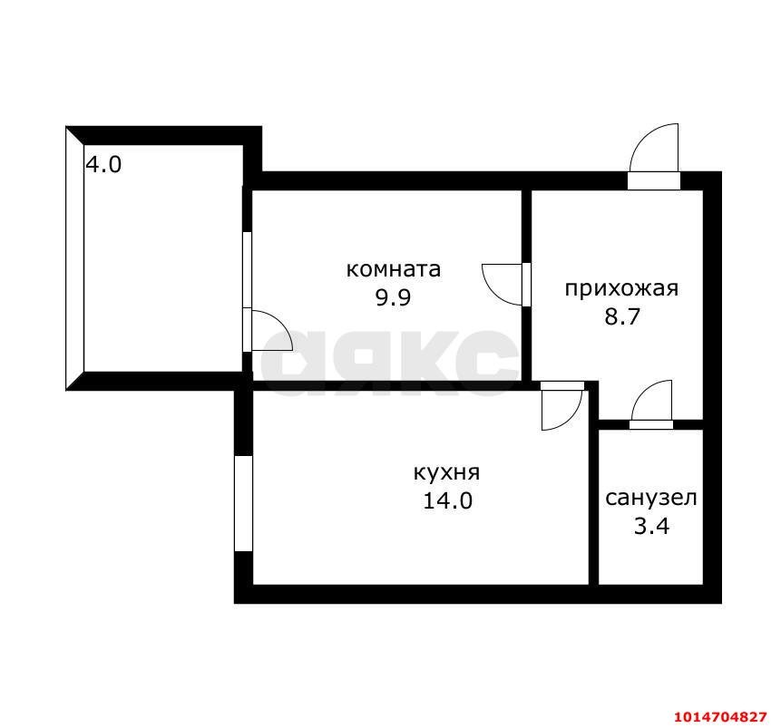 Фото №14: 1-комнатная квартира 40 м² - Энем, ул. Молодёжная, 40
