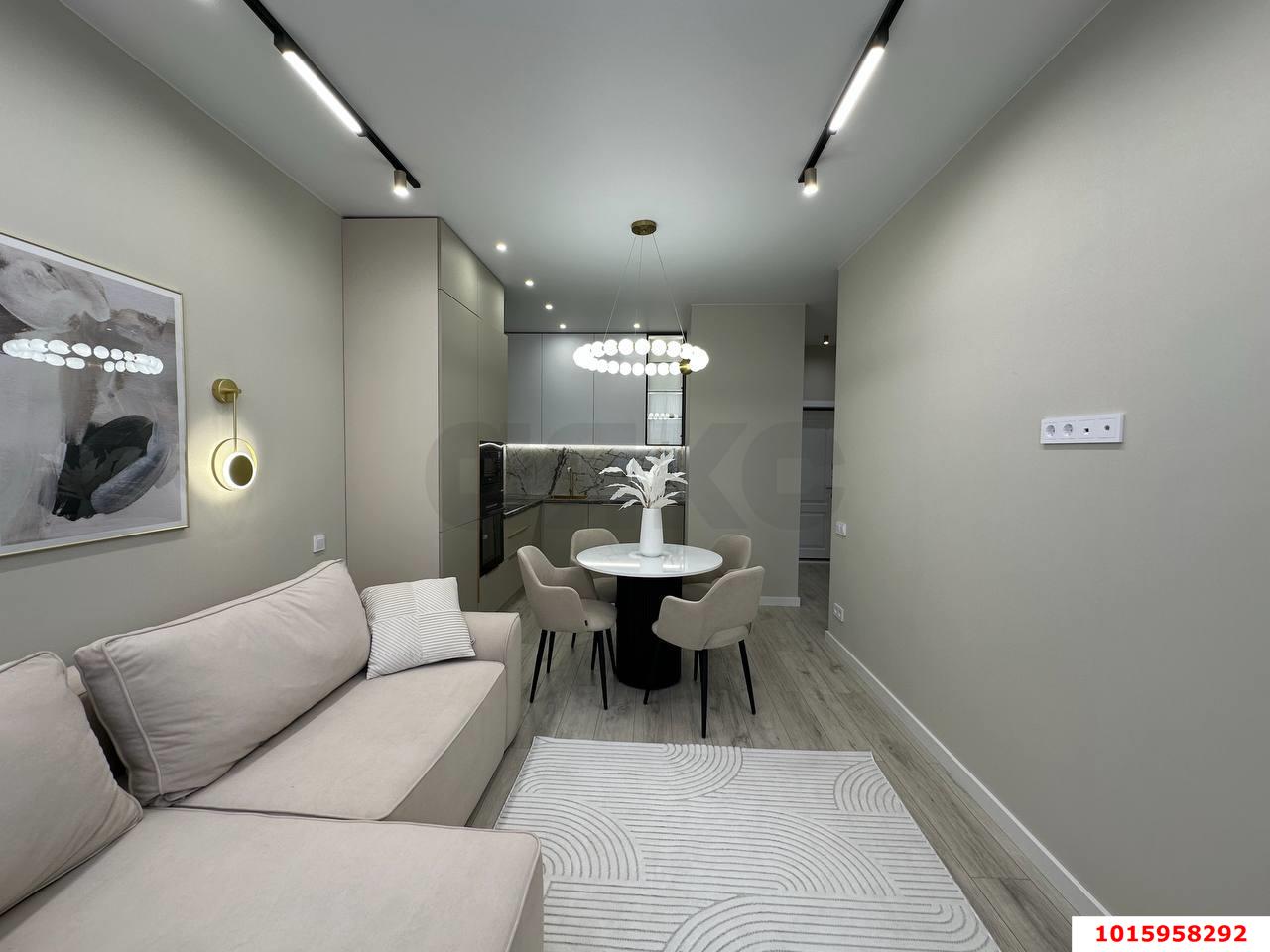 Фото №6: 1-комнатная квартира 40 м² - Краснодар, жилой комплекс Все Свои, ул. Колхозная, 5/2к1