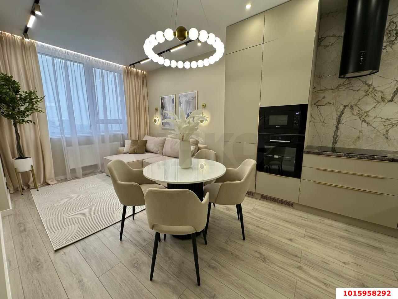 Фото №1: 1-комнатная квартира 40 м² - Краснодар, жилой комплекс Все Свои, ул. Колхозная, 5/2к1