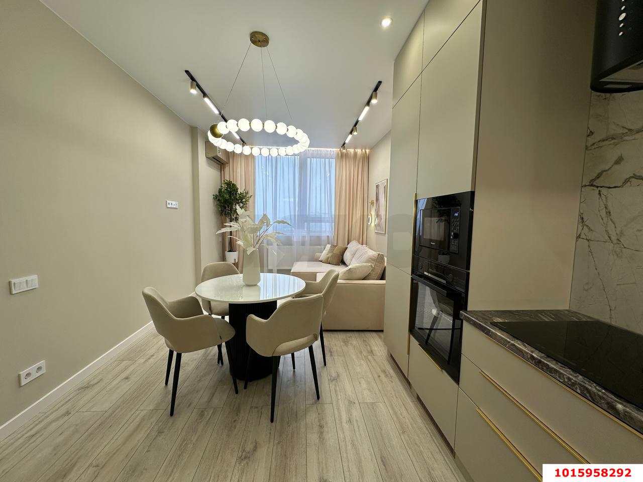 Фото №5: 1-комнатная квартира 40 м² - Краснодар, жилой комплекс Все Свои, ул. Колхозная, 5/2к1