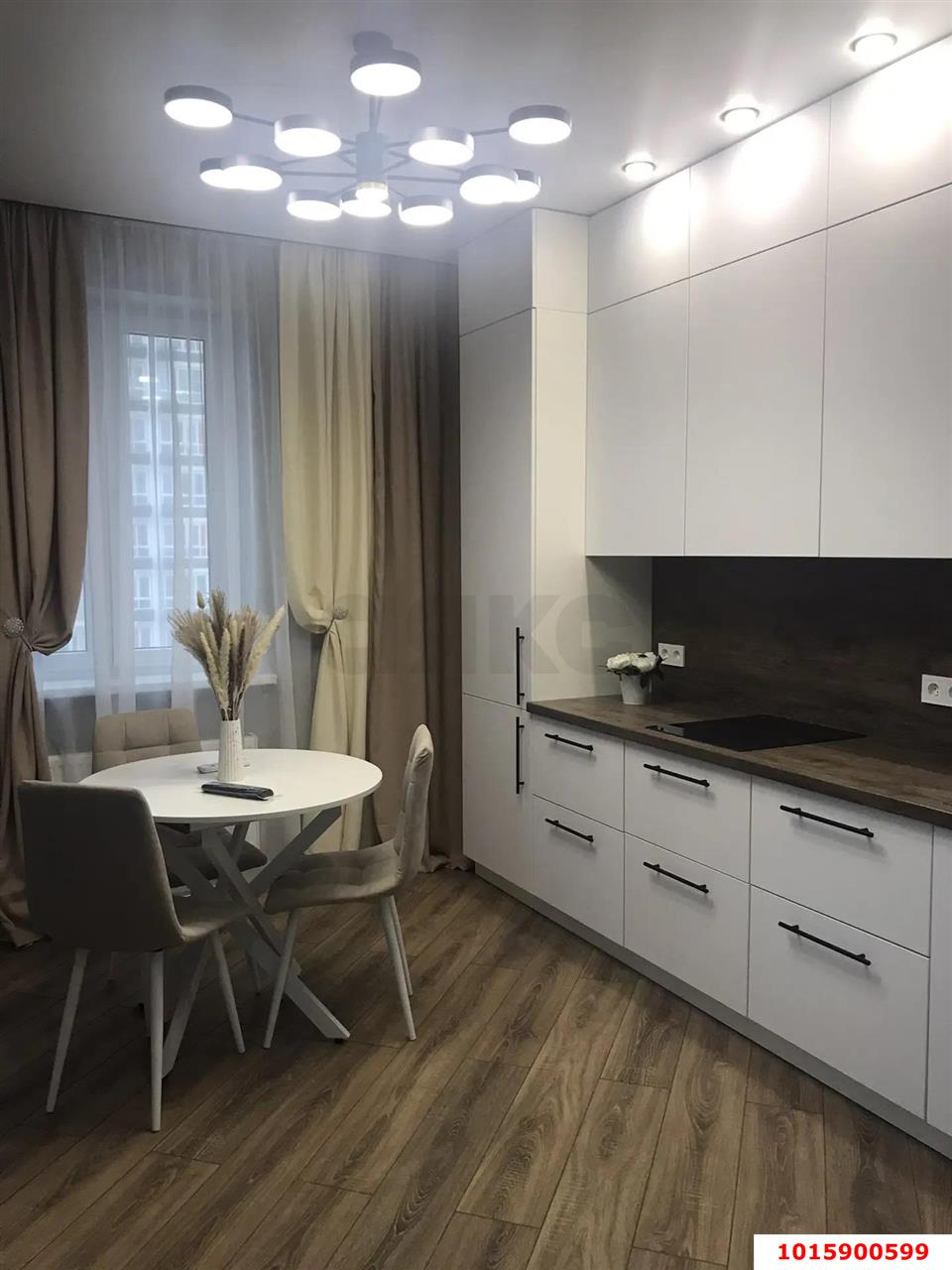 Фото №1: 1-комнатная квартира 39 м² - Краснодар, жилой комплекс Абрикосово, ул. имени Героя Георгия Бочарникова, 4к1