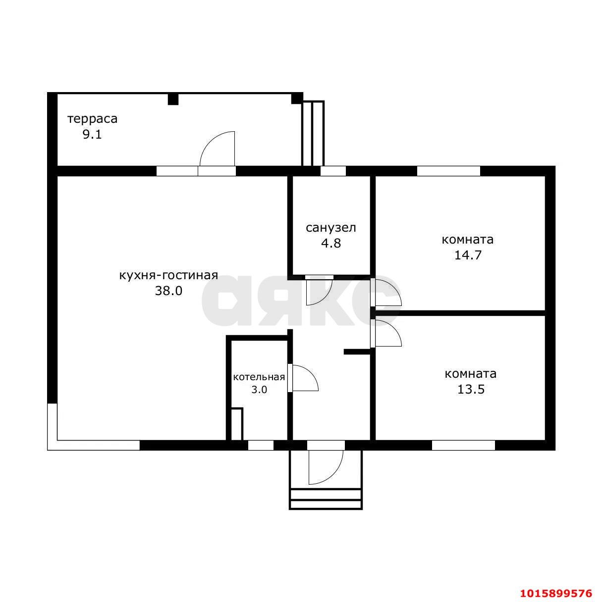 Фото №20: Дом 78 м² + 4 сот. - Индустриальный, мкр. Прикубанский внутригородской округ, ул. Сергея Медунова, 58
