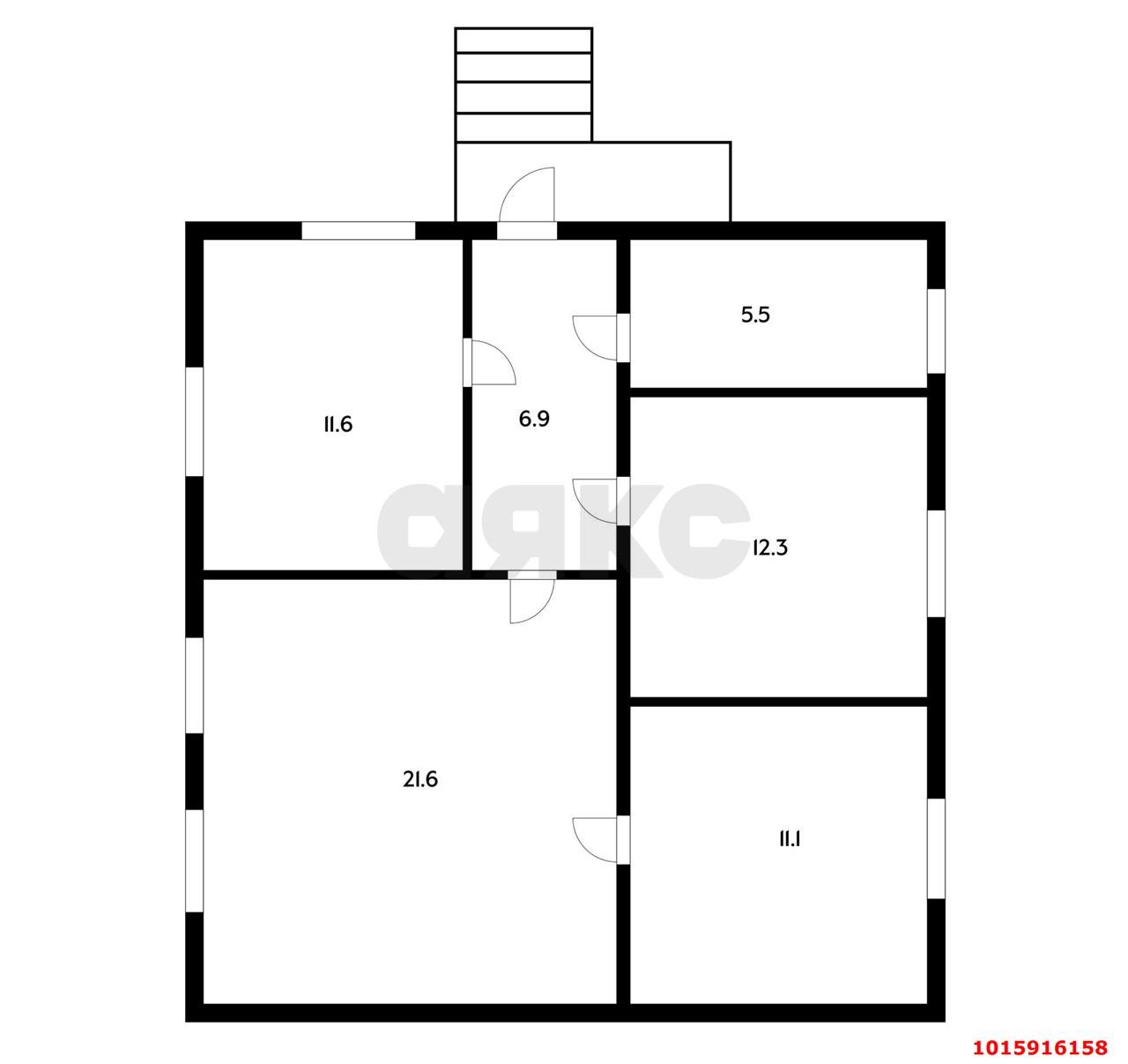 Фото №4: Дом 56 м² + 4.67 сот. - Краснодар, Центральный, пр-д Индустриальный, 51