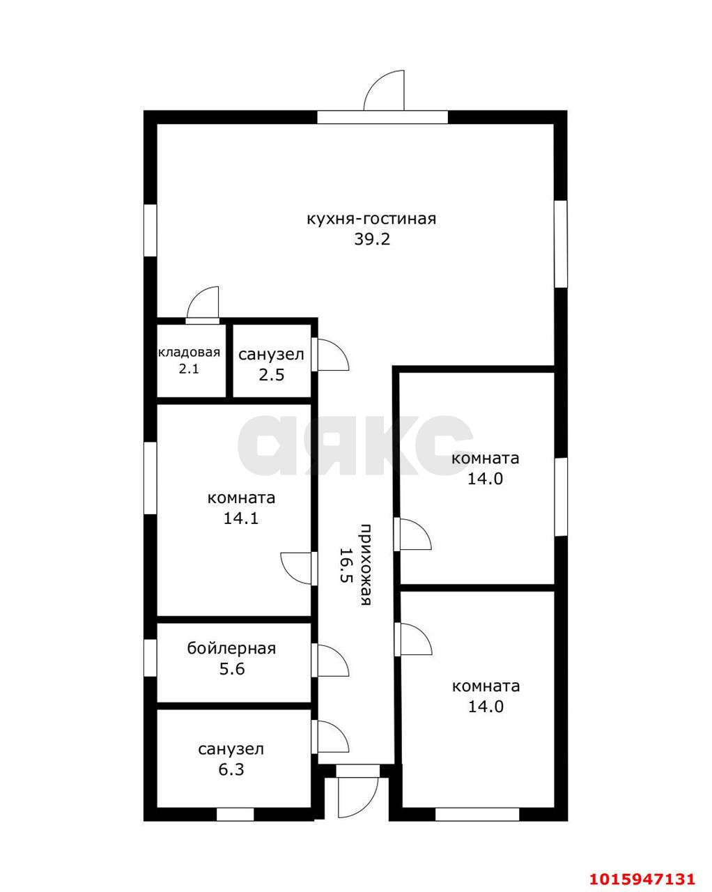 Фото №12: Дом 114 м² + 6.6 сот. - Старокорсунская, Карасунский внутригородской округ, ул. Закурганная, 11