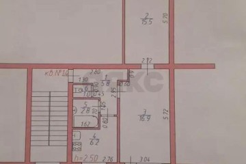 Фото №4: 2-комнатная квартира 48 м² - Яблоновский, ул. Гагарина, 121