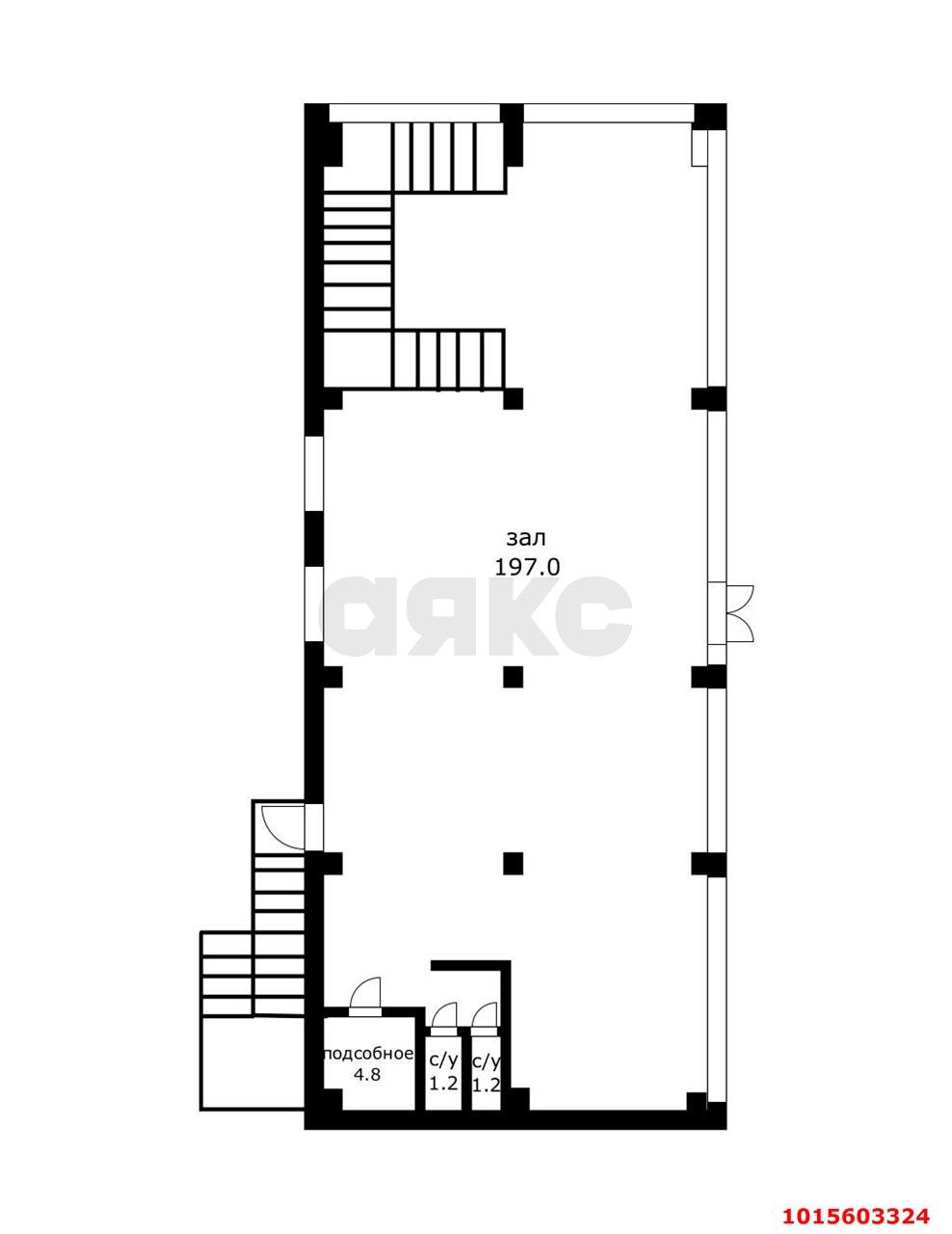 Фото №8: Торговое помещение 404 м² - Краснодар, Табачная Фабрика, ул. имени Жлобы, 106