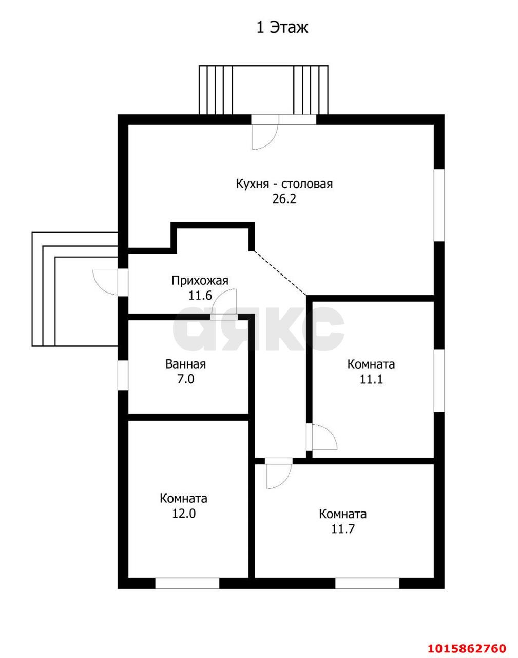 Фото №20: Дом 84 м² + 6 сот. - Старокорсунская, ДНТ Виктория и К, ул. Красивая, 26