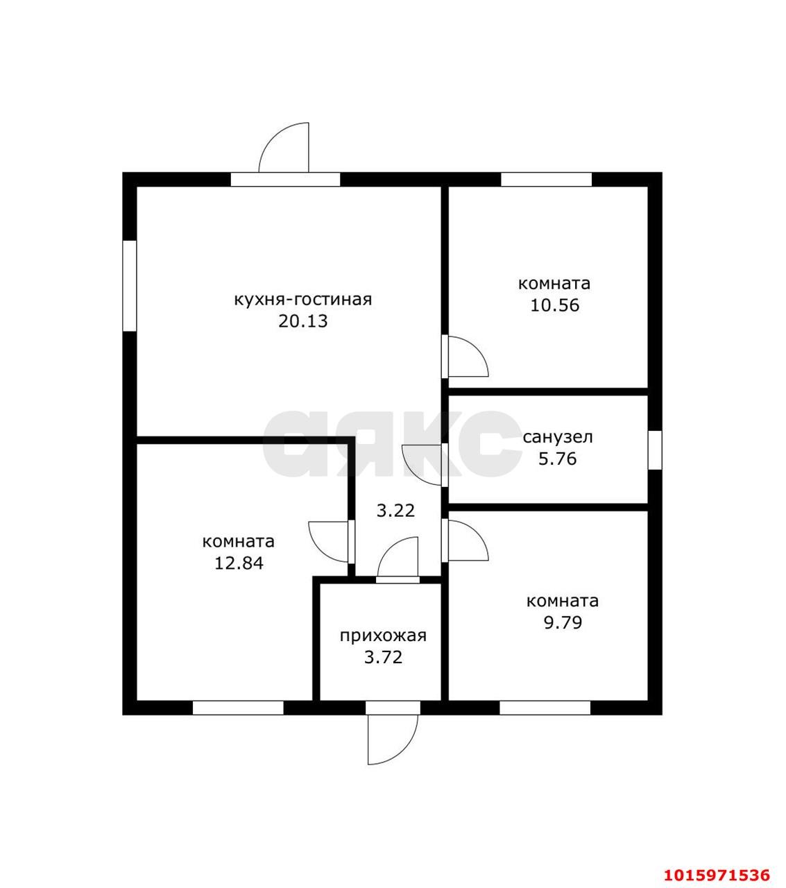 Фото №6: Дом 100 м² + 4 сот. - Лазурный, Прикубанский внутригородской округ, ул. Черноморская