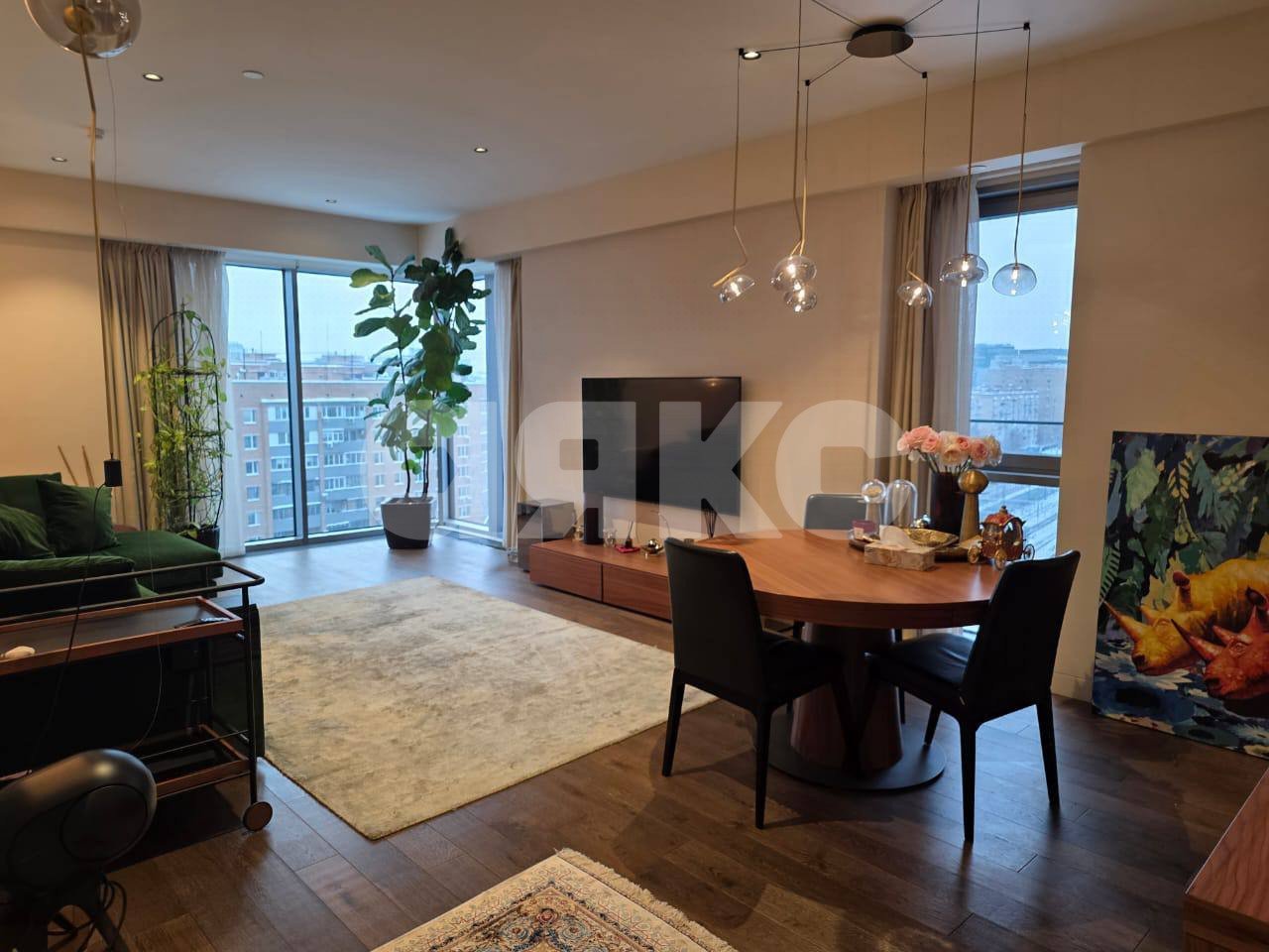 Фото №2: Апартаменты 104 м² - Москва, жилой комплекс Сохо Нохо, пр-д Бумажный, 4