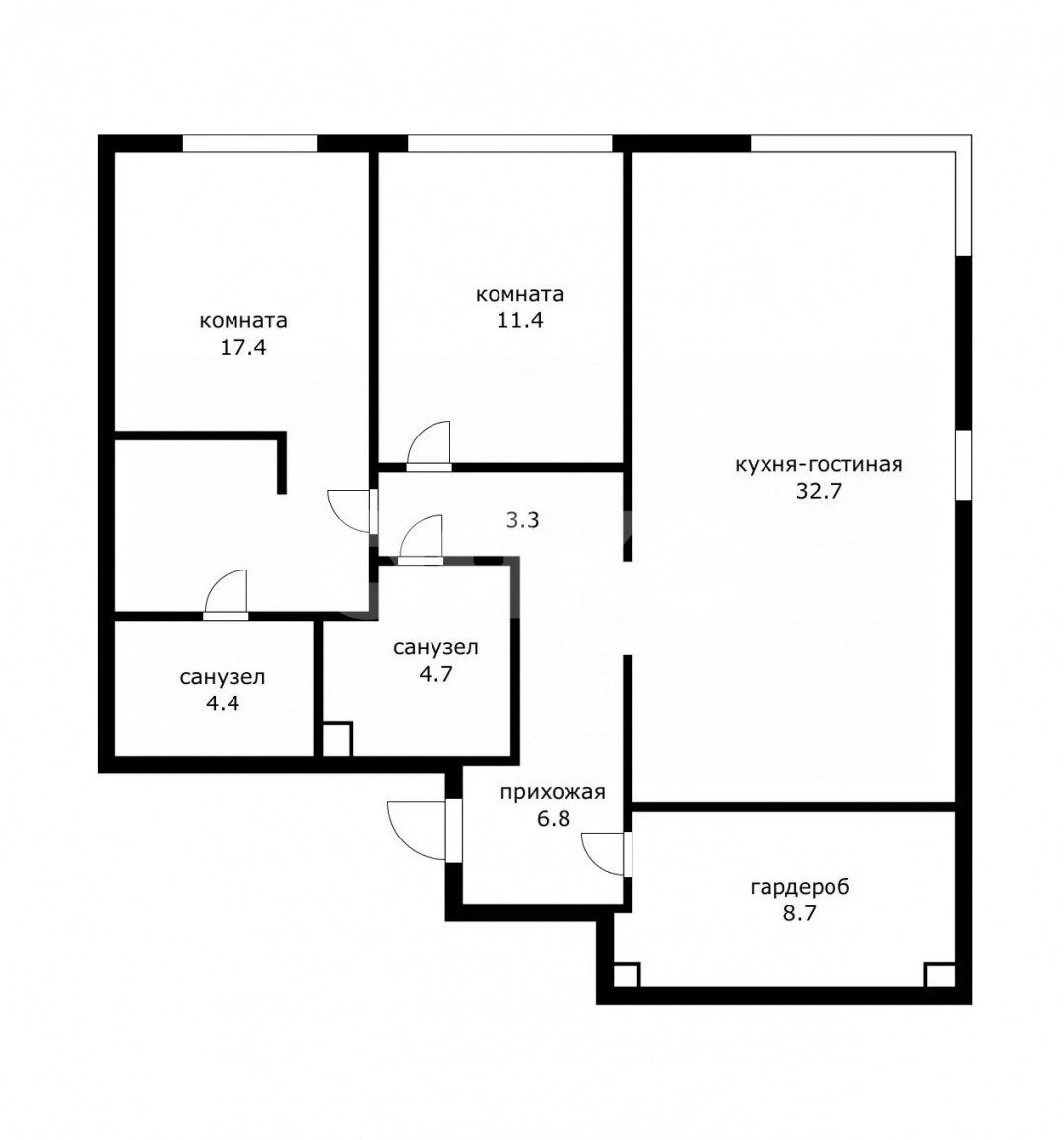 Фото №23: Апартаменты 104 м² - Москва, жилой комплекс Сохо Нохо, пр-д Бумажный, 4