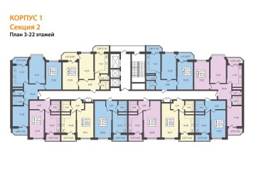 Фото №3: 1-комнатная квартира 39 м² - Берёзовый, мкр. Витаминкомбинат, ул. Целиноградская, 2Ик2
