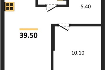 Фото №1: 1-комнатная квартира 39 м² - Краснодар, мкр. Прикубанский внутригородской округ, 