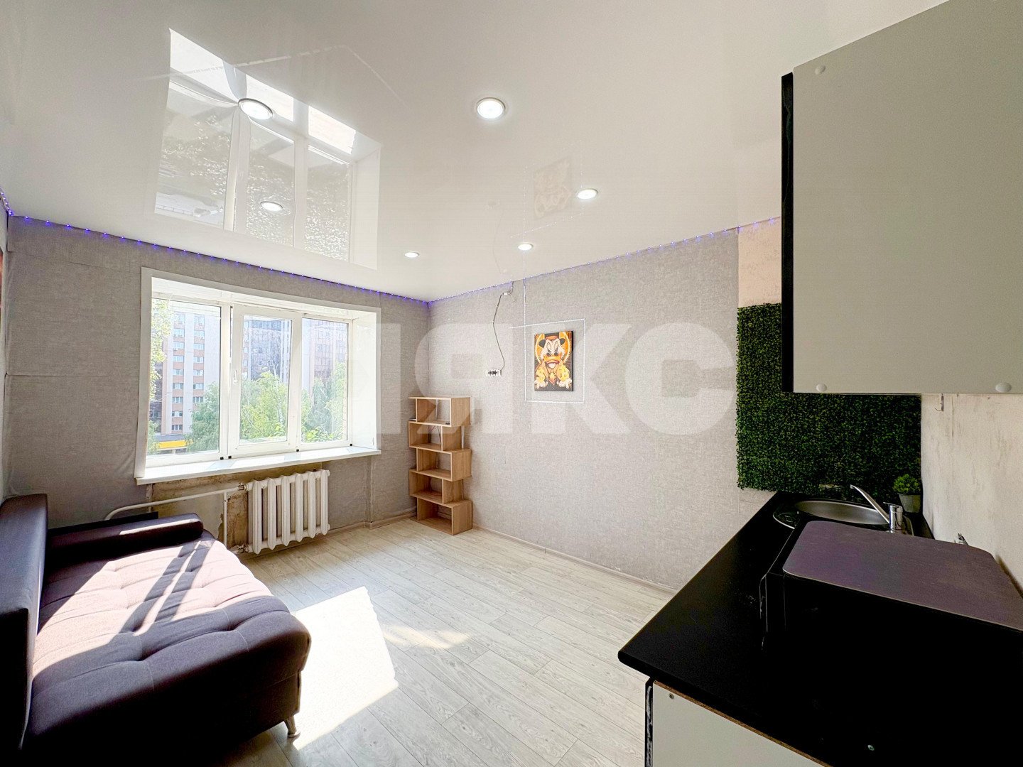 Фото №4: 1-комнатная квартира 17 м² - Нижнекамск, квартал СУЗ, ул. Корабельная, 40