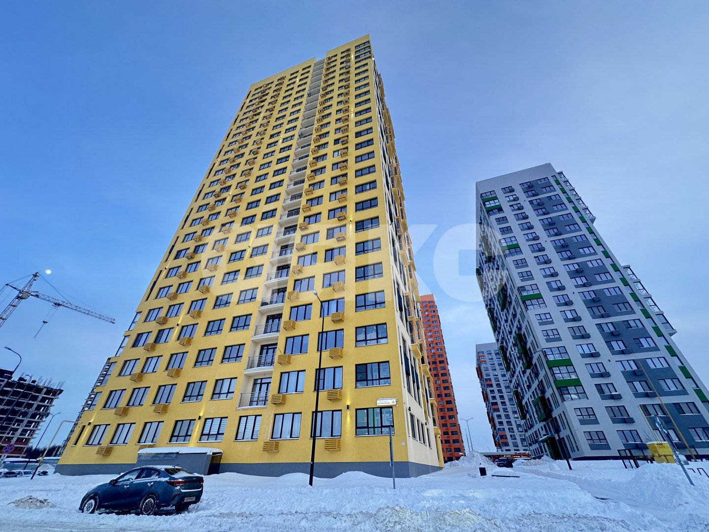 Фото №1: 2-комнатная квартира 60 м² - Тула, Привокзальный территориальный округ, мкр. Петровский квартал, ул. Маршала Полубоярова, 6