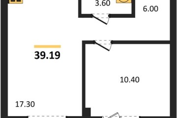 Фото №1: 1-комнатная квартира 39 м² - Краснодар, мкр. Прикубанский внутригородской округ, ул. Круговая, 4/1