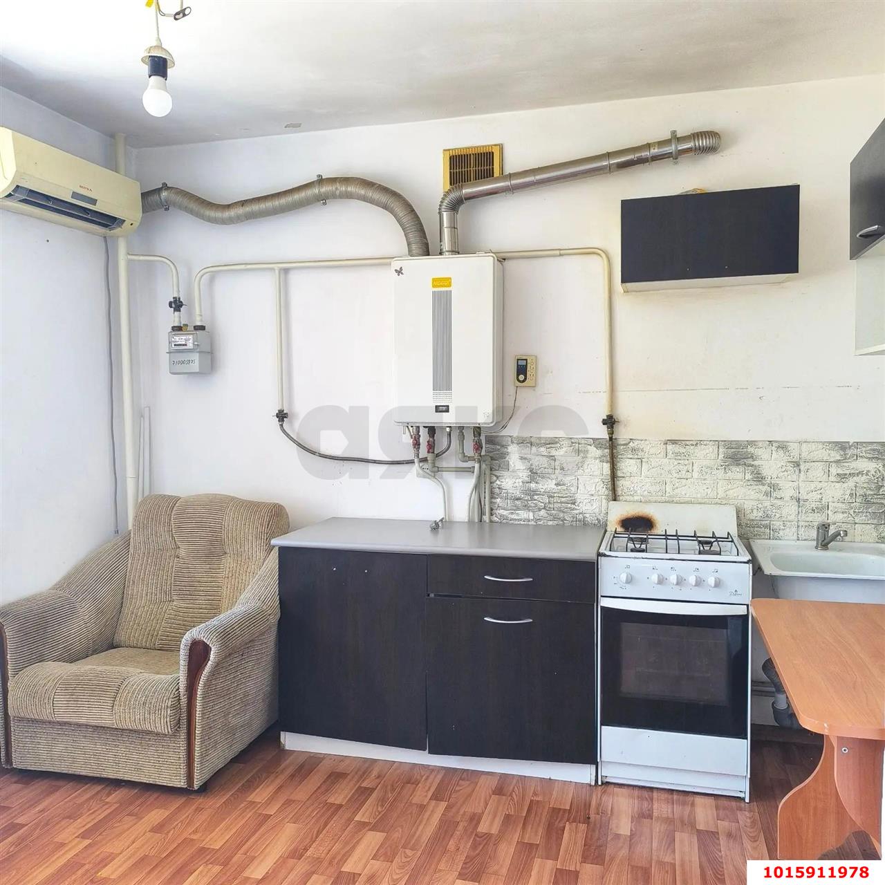 Фото №4: 1-комнатная квартира <span class="whitespace-nowrap">42 м²</span>, <span class="whitespace-nowrap">2/5 эт.</span> - Яблоновский, мкр. квартал Кобцевой-1, ул. Кобцевой, 1к1