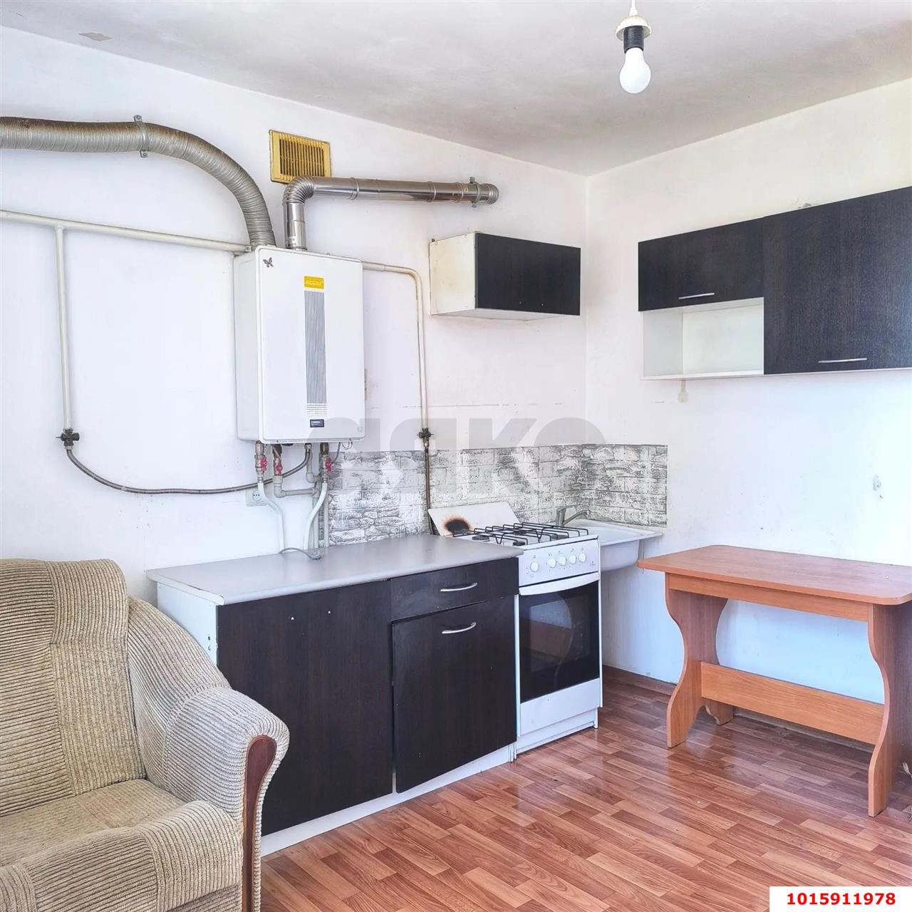 Фото №5: 1-комнатная квартира <span class="whitespace-nowrap">42 м²</span>, <span class="whitespace-nowrap">2/5 эт.</span> - Яблоновский, мкр. квартал Кобцевой-1, ул. Кобцевой, 1к1