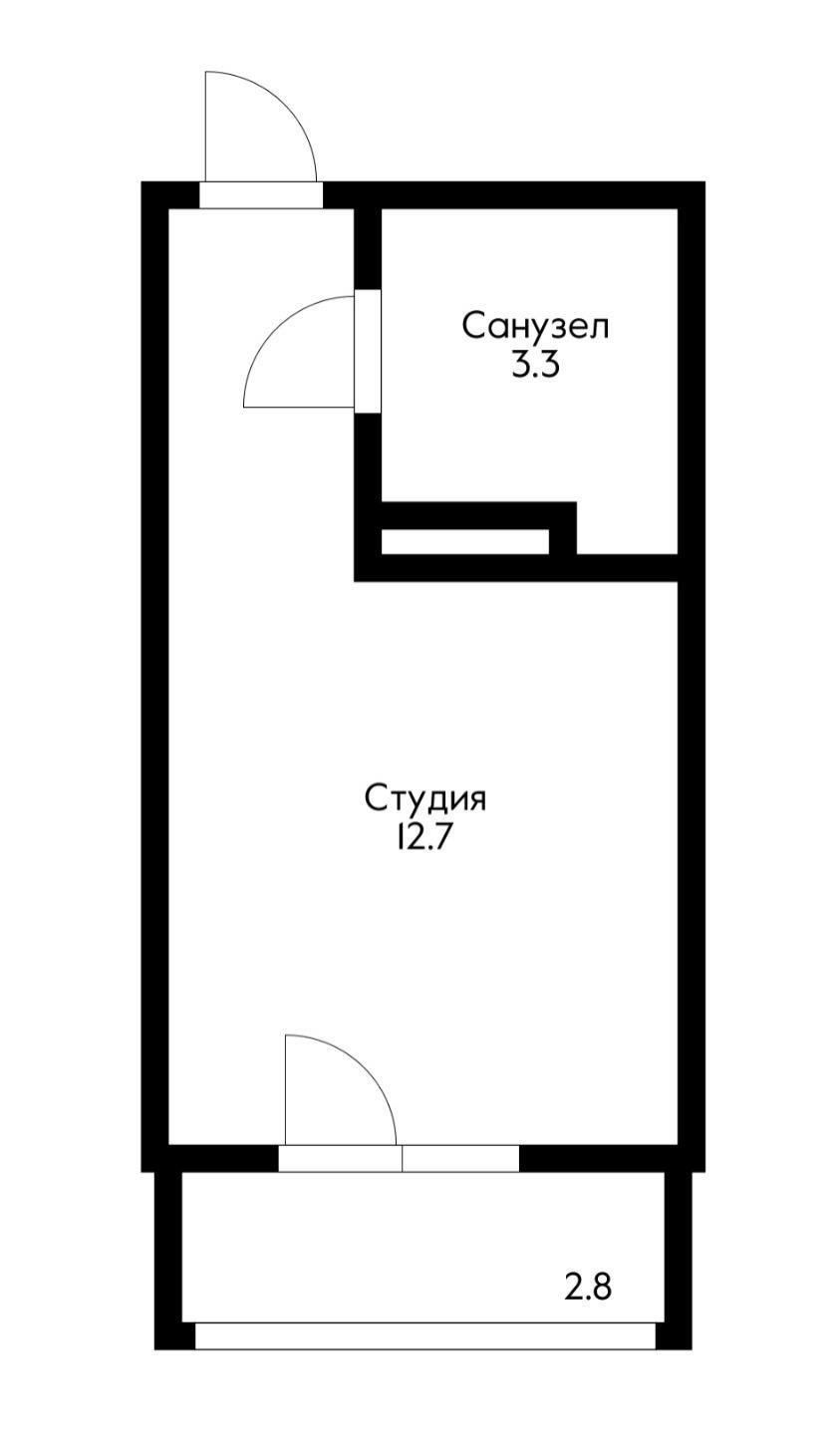 Фото №11: Студия 20 м² - Краснодар, Камвольно-суконный Комбинат, мкр. Карасунский внутригородской округ, ул. Магистральная, 11