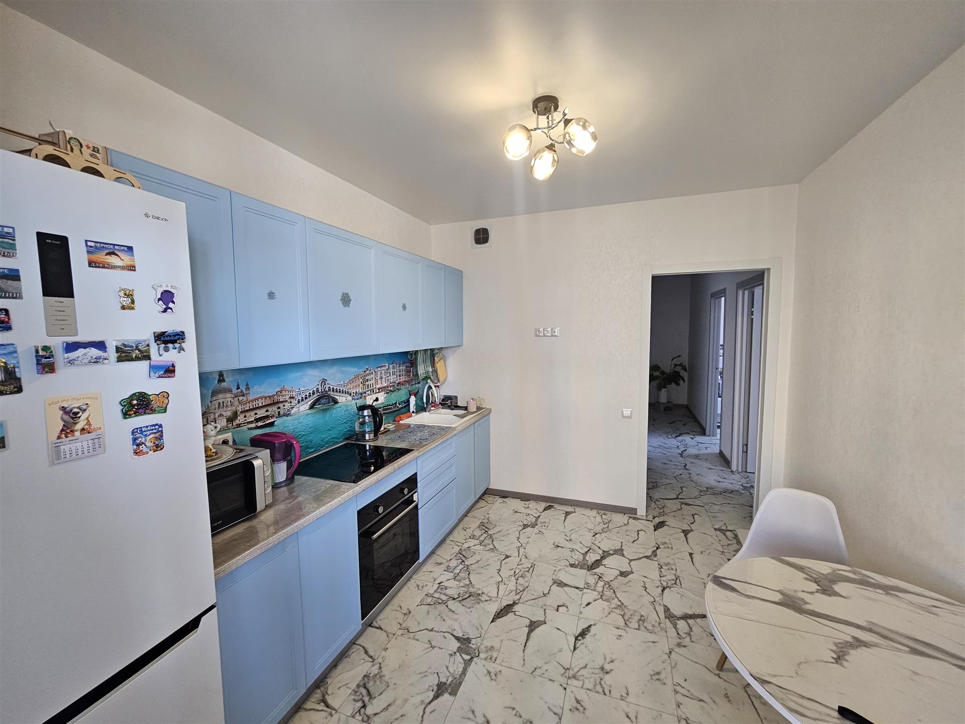 Фото №1: 2-комнатная квартира 63 м² - Краснодар, Прикубанский внутригородской округ, мкр. ЖК Хорошая Погода, ул. Кирилла Россинского, 3/2