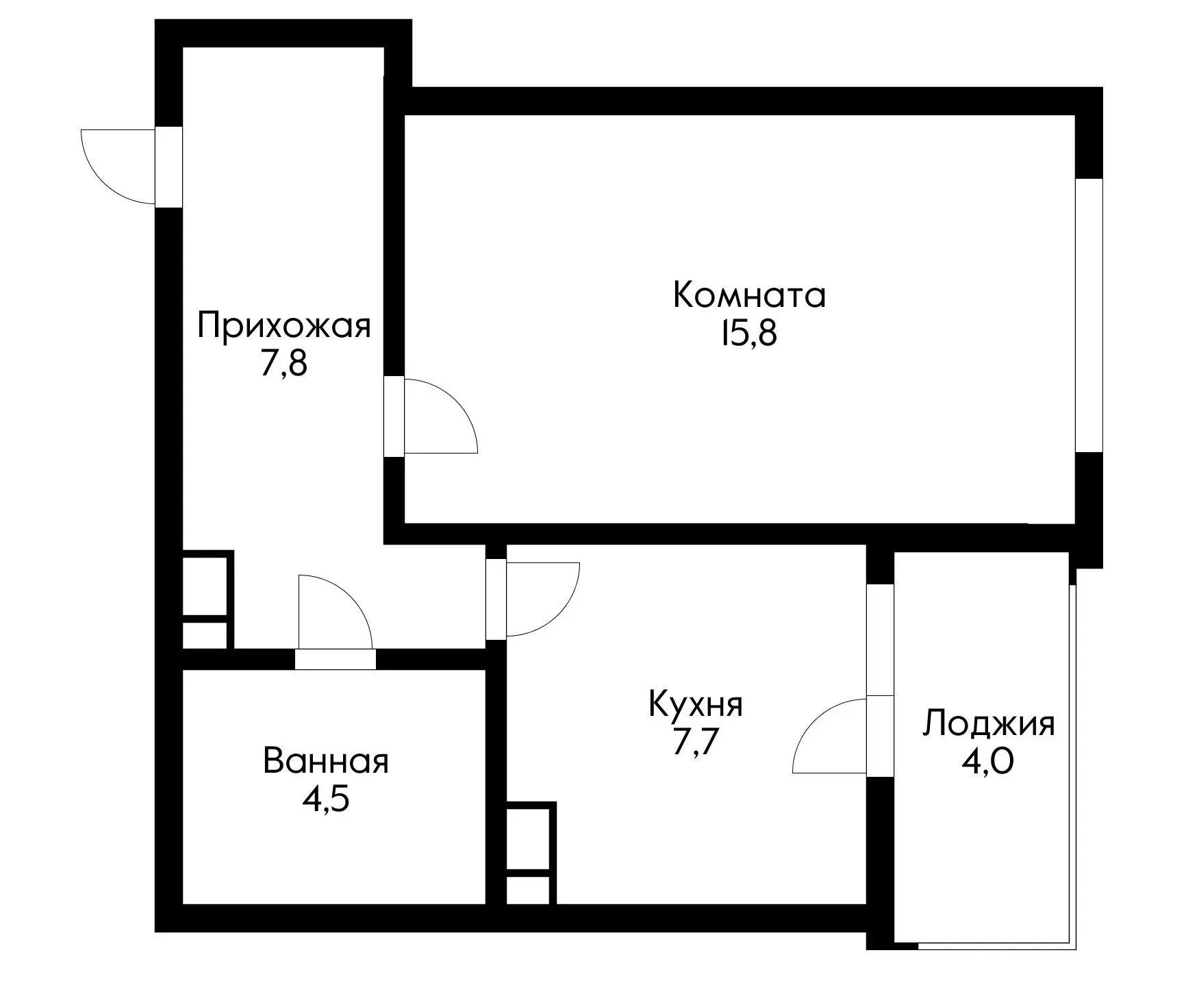 Фото №13: 1-комнатная квартира 39 м² - Краснодар, Прикубанский внутригородской округ, жилой комплекс Аксиома, мкр. Догма Парк, ул. Марины Цветаевой, 17к2