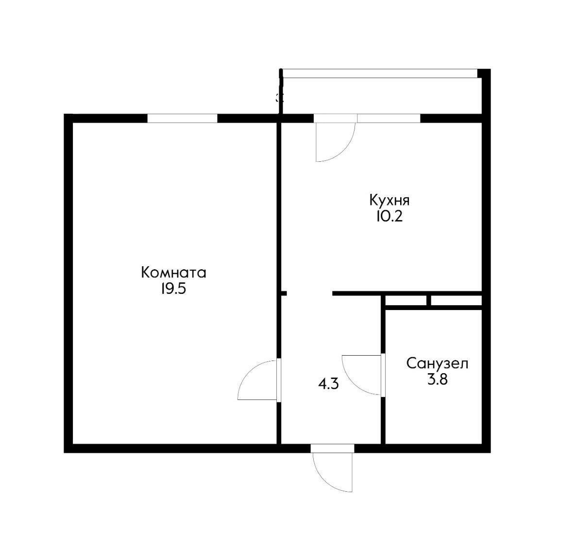 Фото №12: 1-комнатная квартира 40 м² - Краснодар, Прикубанский внутригородской округ, мкр. Восточно-Кругликовский, ул. Генерала Трошева, 41