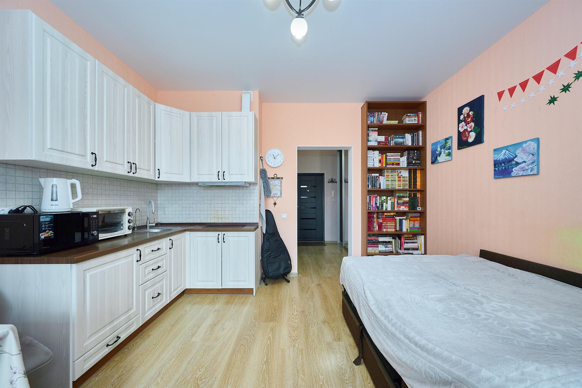 Фото №1: Студия 32 м² - Краснодар, Прикубанский внутригородской округ, Фестивальный, мкр. Солнечный, ул. имени Симиренко, 71к1