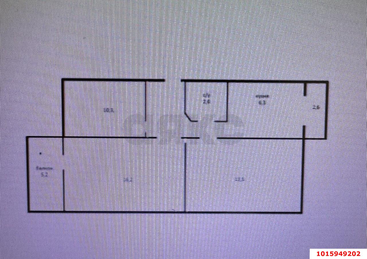 Фото №17: 3-комнатная квартира 61 м² - Краснодар, Центральный внутригородской округ, мкр. Центральный, ул. Янковского, 155А