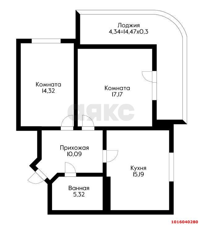 Фото №13: 2-комнатная квартира 77 м² - Краснодар, ЖК Керченский, Прикубанский внутригородской округ, Панорама, мкр. жилой комплекс Керченский, ул. им. Героя Сарабеева В.И., 5к1