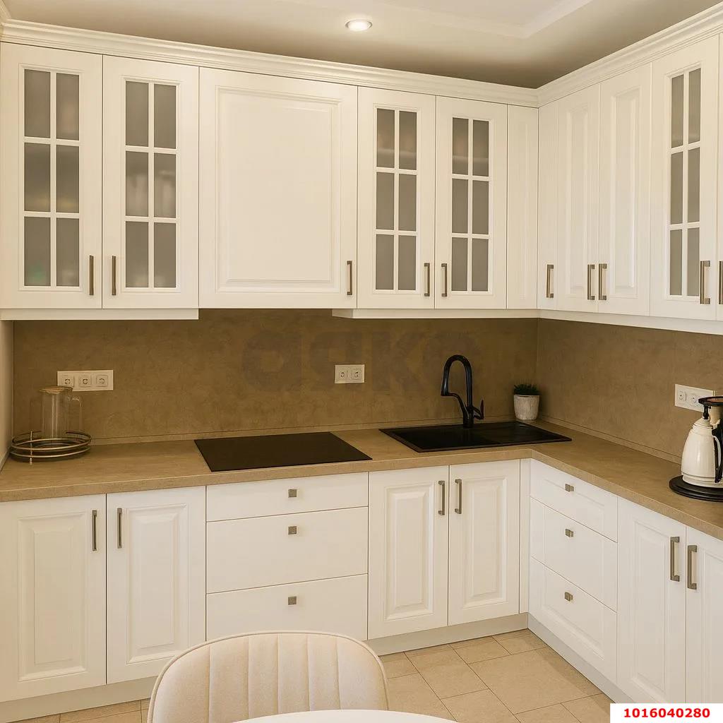 Фото №1: 2-комнатная квартира 77 м² - Краснодар, ЖК Керченский, Прикубанский внутригородской округ, Панорама, мкр. жилой комплекс Керченский, ул. им. Героя Сарабеева В.И., 5к1