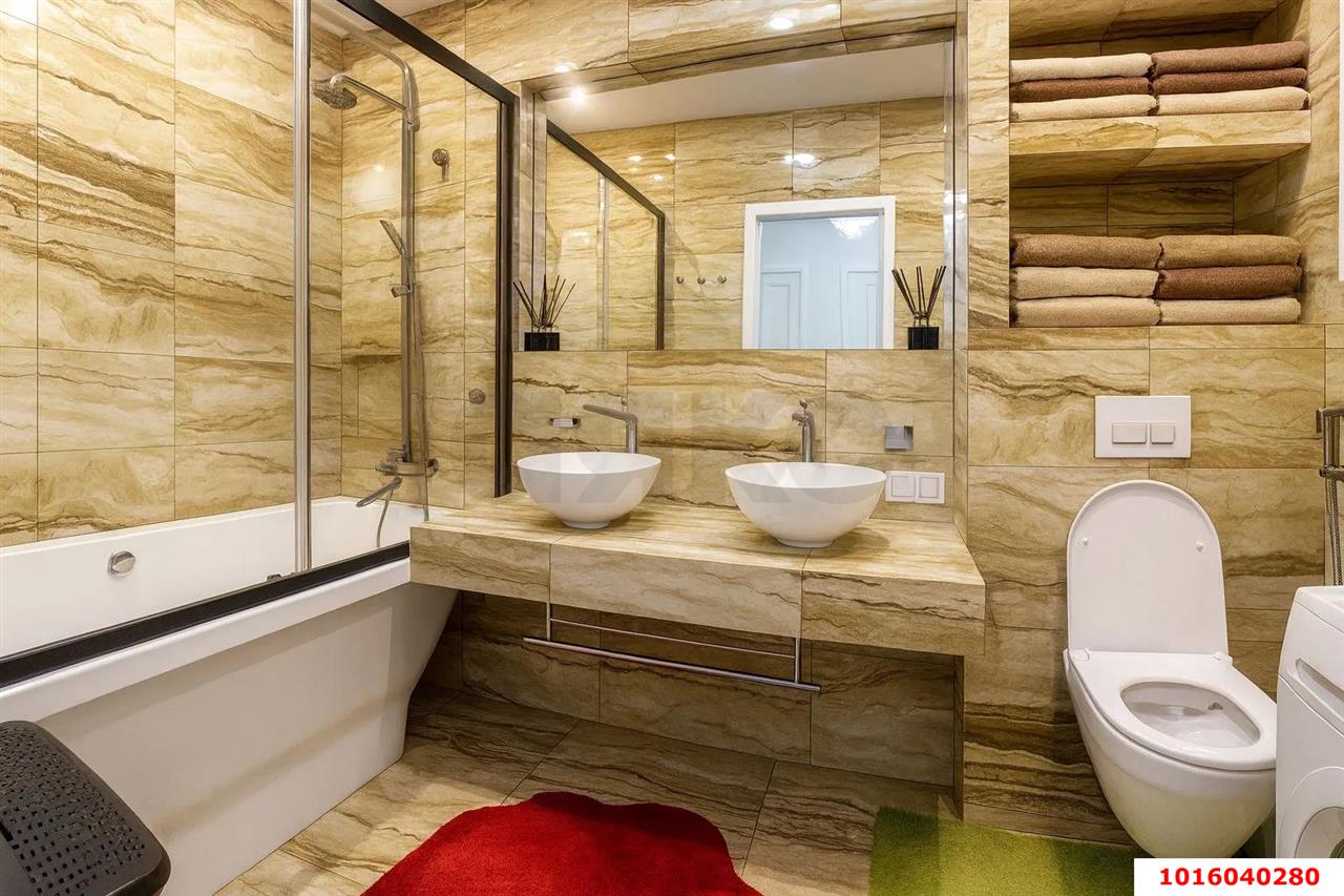 Фото №12: 2-комнатная квартира 77 м² - Краснодар, ЖК Керченский, Прикубанский внутригородской округ, Панорама, мкр. жилой комплекс Керченский, ул. им. Героя Сарабеева В.И., 5к1