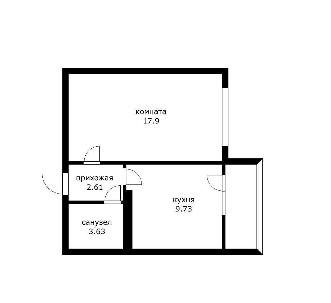 Фото №7: 1-комнатная квартира 35 м² - Краснодар, Карасунский внутригородской округ, мкр. Черёмушки, ул. Ставропольская, 107/10