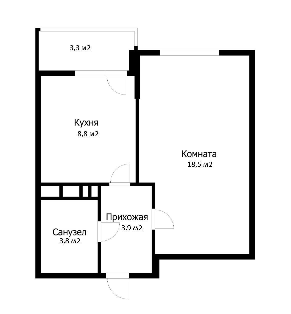 Фото №19: 1-комнатная квартира 38 м² - Краснодар, ЖК Абрикосово, жилой комплекс Абрикосово, мкр. Прикубанский внутригородской округ, ул. имени Героя Георгия Бочарникова, 4к2