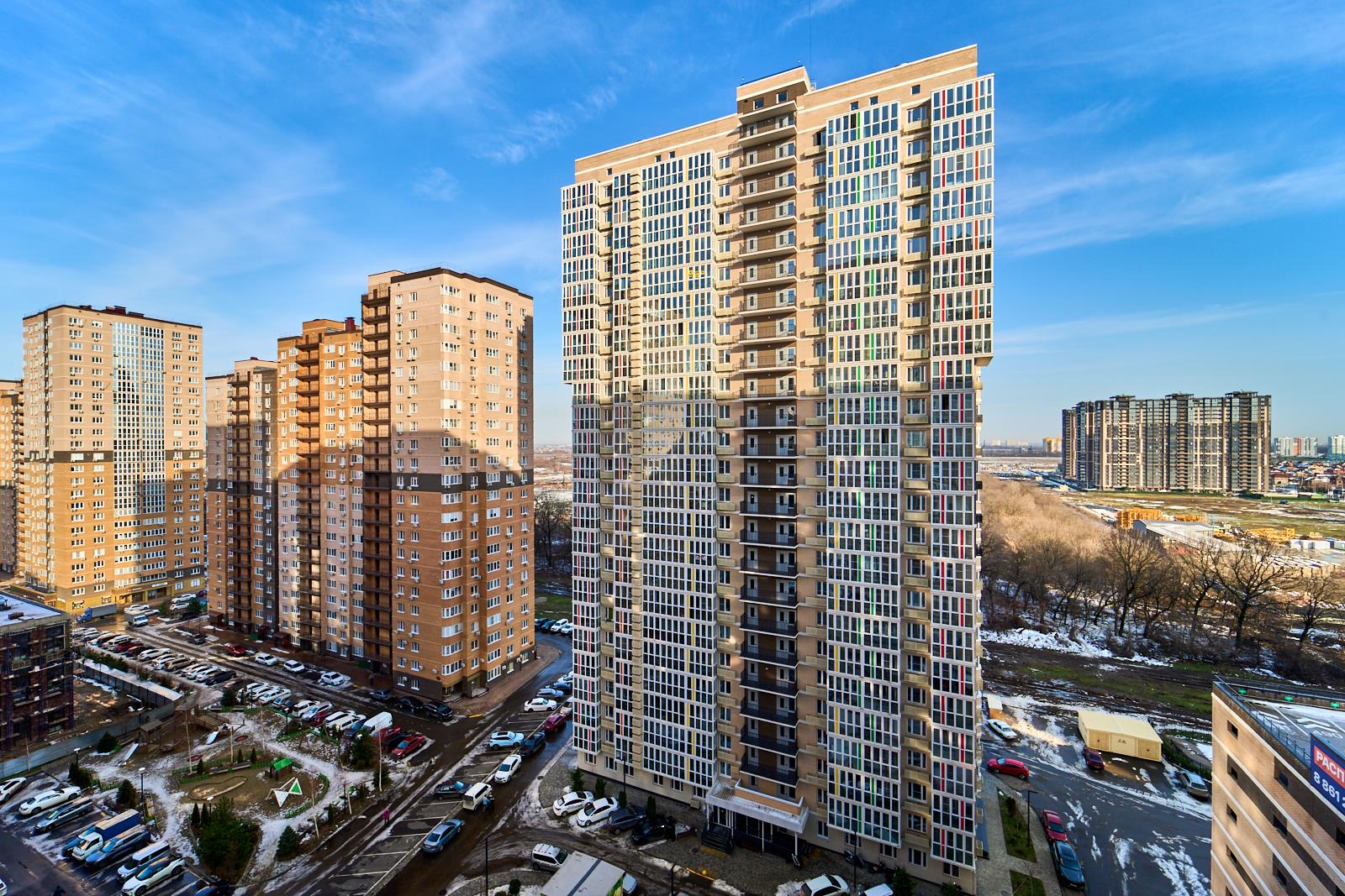 Фото №20: 1-комнатная квартира 38 м² - Краснодар, ЖК Абрикосово, жилой комплекс Абрикосово, мкр. Прикубанский внутригородской округ, ул. имени Героя Георгия Бочарникова, 4к2