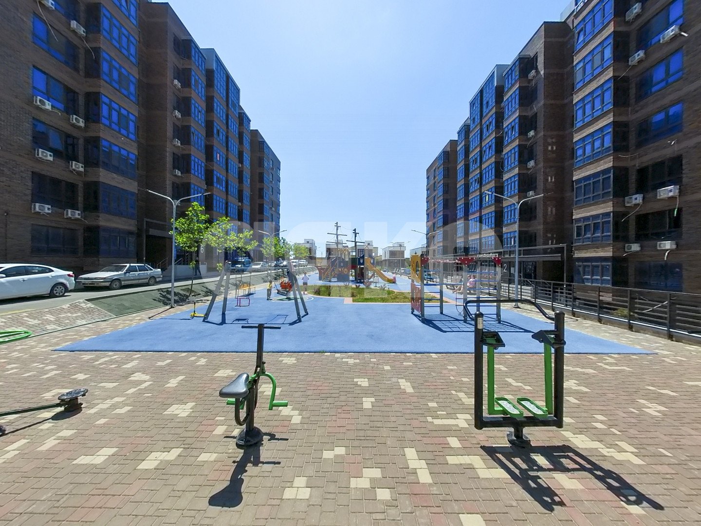 Фото №31: 1-комнатная квартира 43 м² - Анапа, жилой комплекс Резиденция Высокий Берег, мкр. жилой комплекс Резиденция Высокий Берег, ул. Ивана Голубца, 147