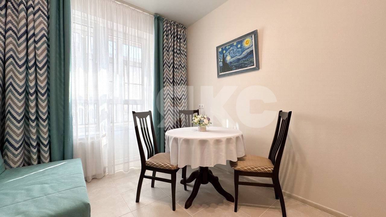 Фото №7: 1-комнатная квартира 43 м² - Анапа, жилой комплекс Резиденция Высокий Берег, мкр. жилой комплекс Резиденция Высокий Берег, ул. Ивана Голубца, 147