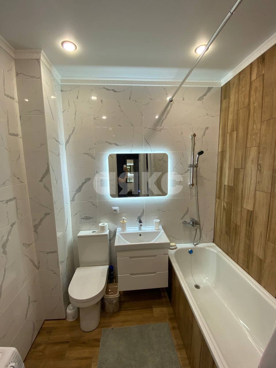 Фото №8: 1-комнатная квартира 35 м² - Горячий Ключ, Старый Рынок, жилой комплекс Островский, Администрация, мкр. Администрация, ул. Объездная, 18Ак8