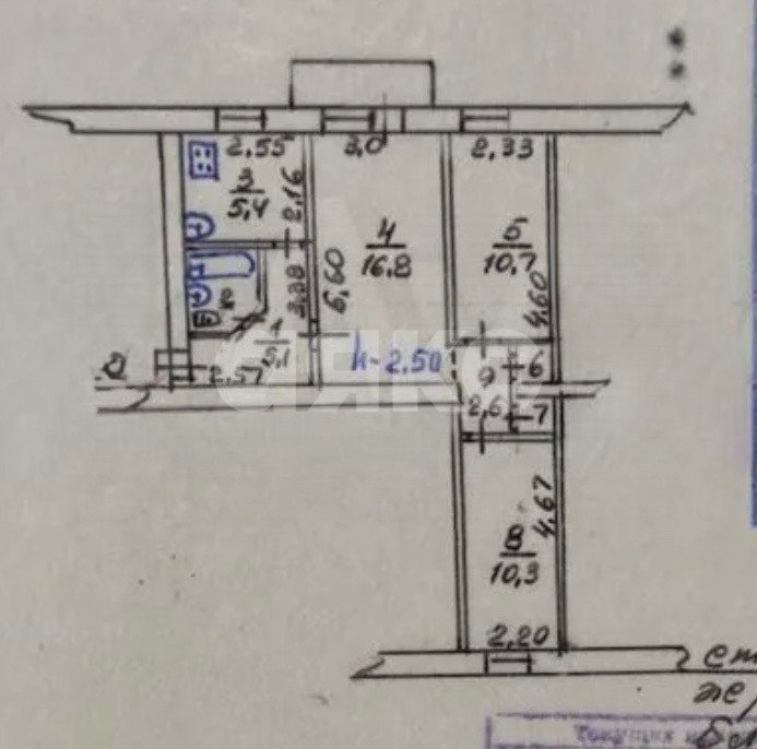 Фото №12: 3-комнатная квартира 56 м² - Мариуполь, р. Приморский, пр-кт Нахимова, 88А