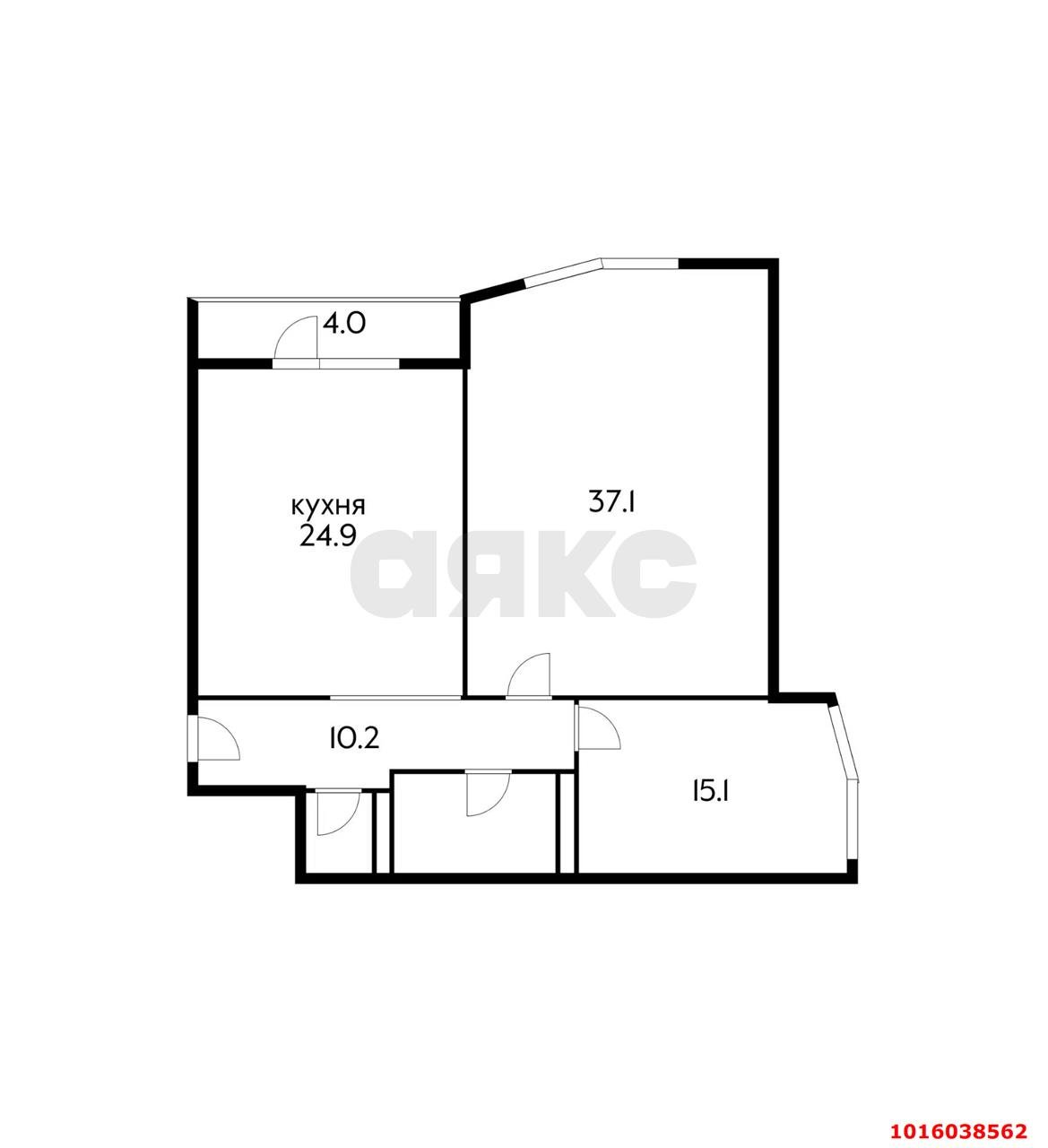 Фото №24: 2-комнатная квартира 98 м² - Краснодар, Центральный внутригородской округ, мкр. Завод Измерительных Приборов, ул. Зиповская, 4/3