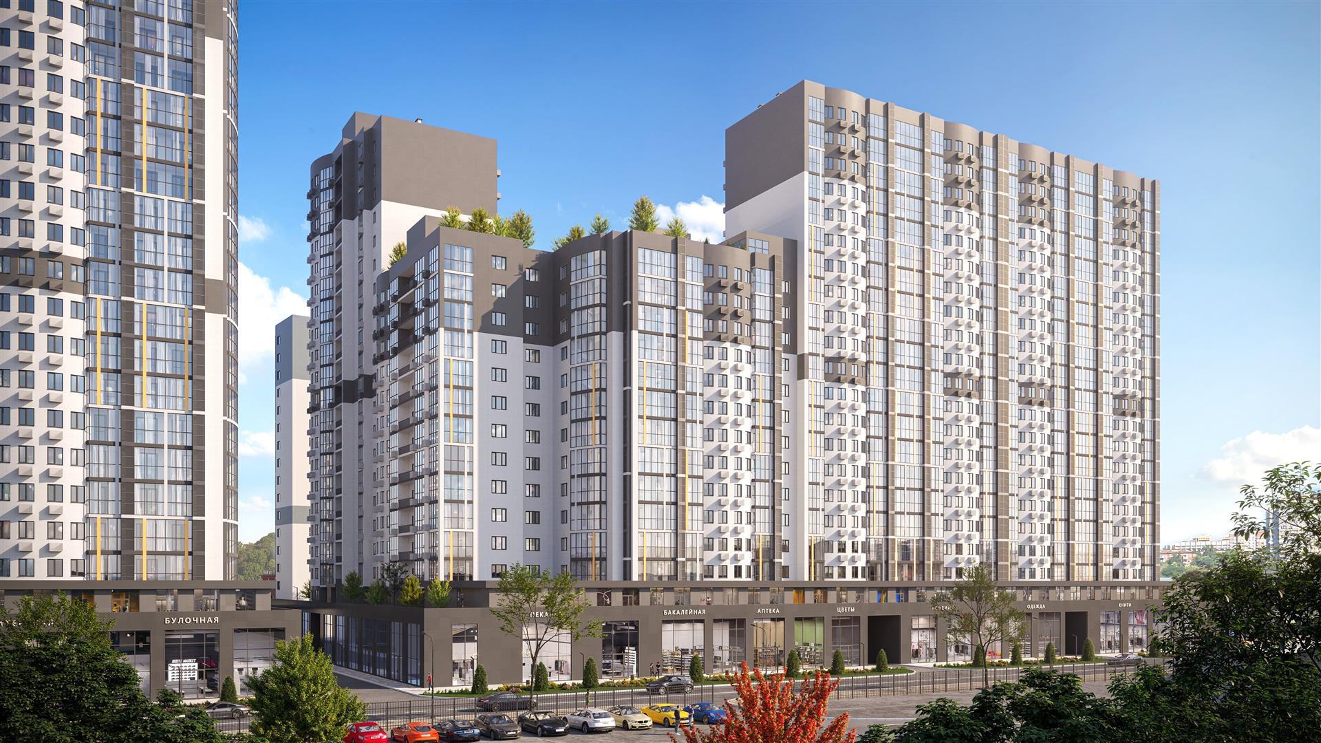 Фото №11: 1-комнатная квартира 44 м² - Краснодар, Хлопчато-бумажный Комбинат, жилой комплекс Режиссёр, мкр. Карасунский внутригородской округ, ул. Уральская, 100/6