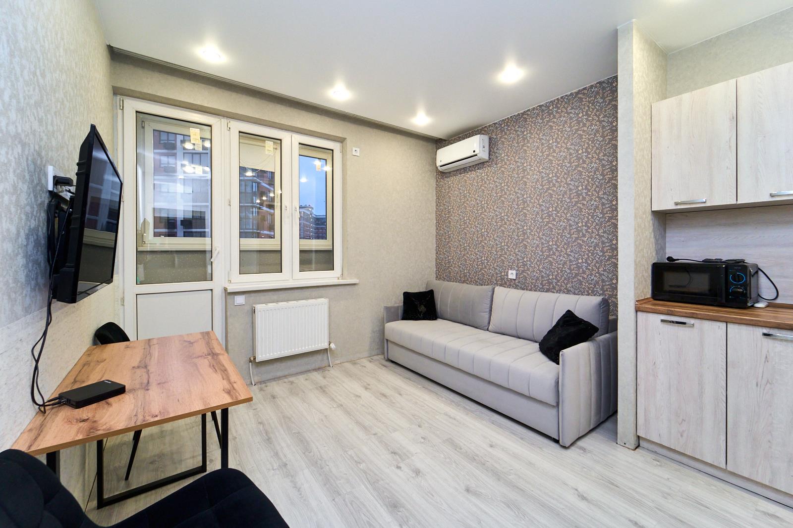 Фото №2: Студия 24 м² - Краснодар, Прикубанский внутригородской округ, мкр. жилой комплекс Самолёт, ул. Западный Обход, 39/2к7