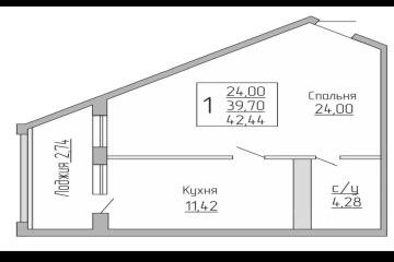 Фото №5: 1-комнатная квартира 42 м² - Краснодар, мкр. Западный внутригородской округ, ул. Кожевенная, 22