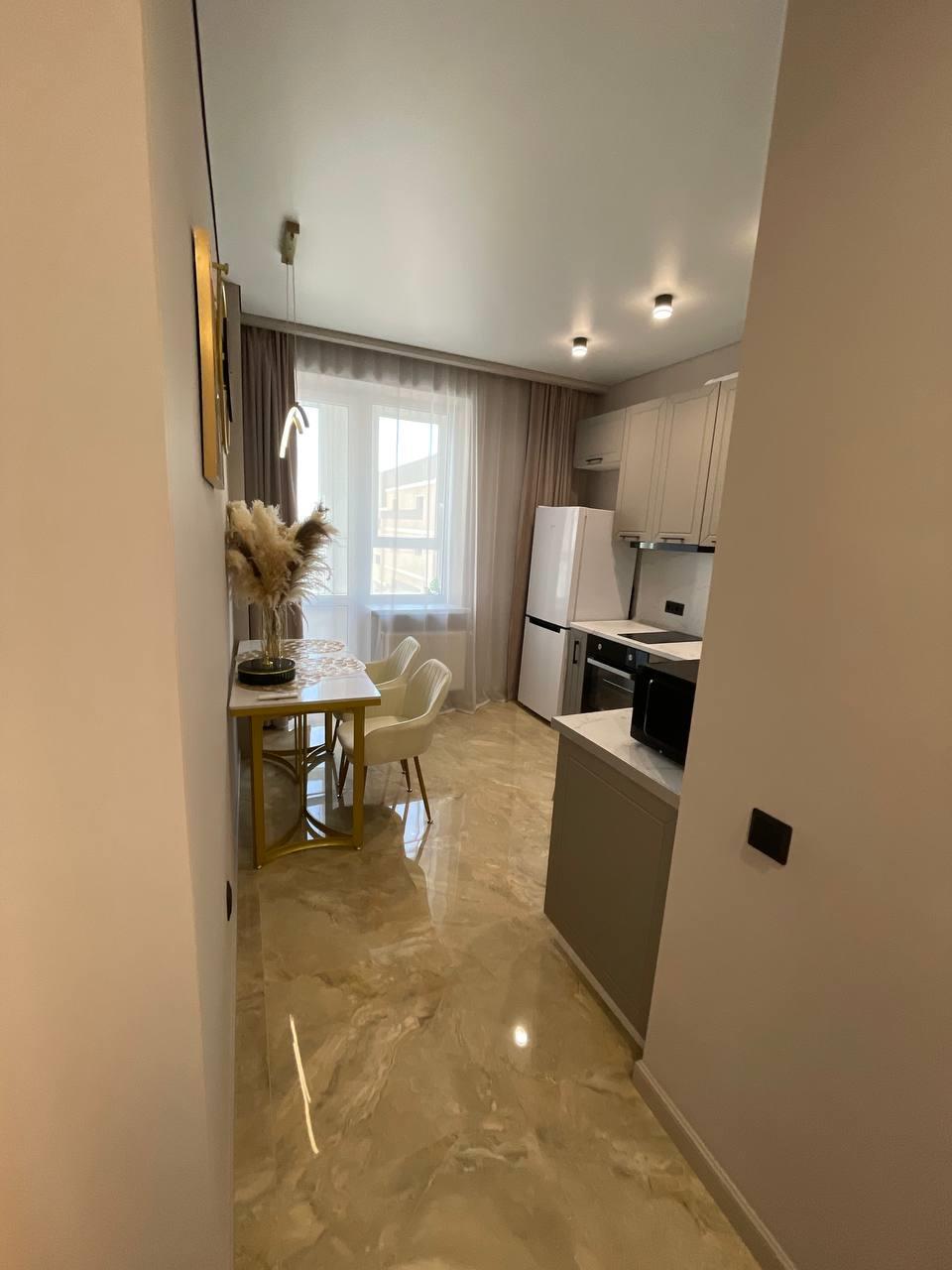 Фото №3: 1-комнатная квартира 35 м² - Краснодар, Прикубанский внутригородской округ, мкр. ЖК Абрикосово, ул. имени Героя Георгия Бочарникова, 4к1